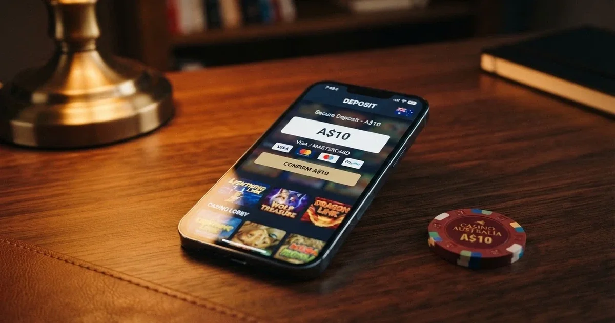 $10 Minimum Deposit Casinos in Australia — 2026 Honest Guide