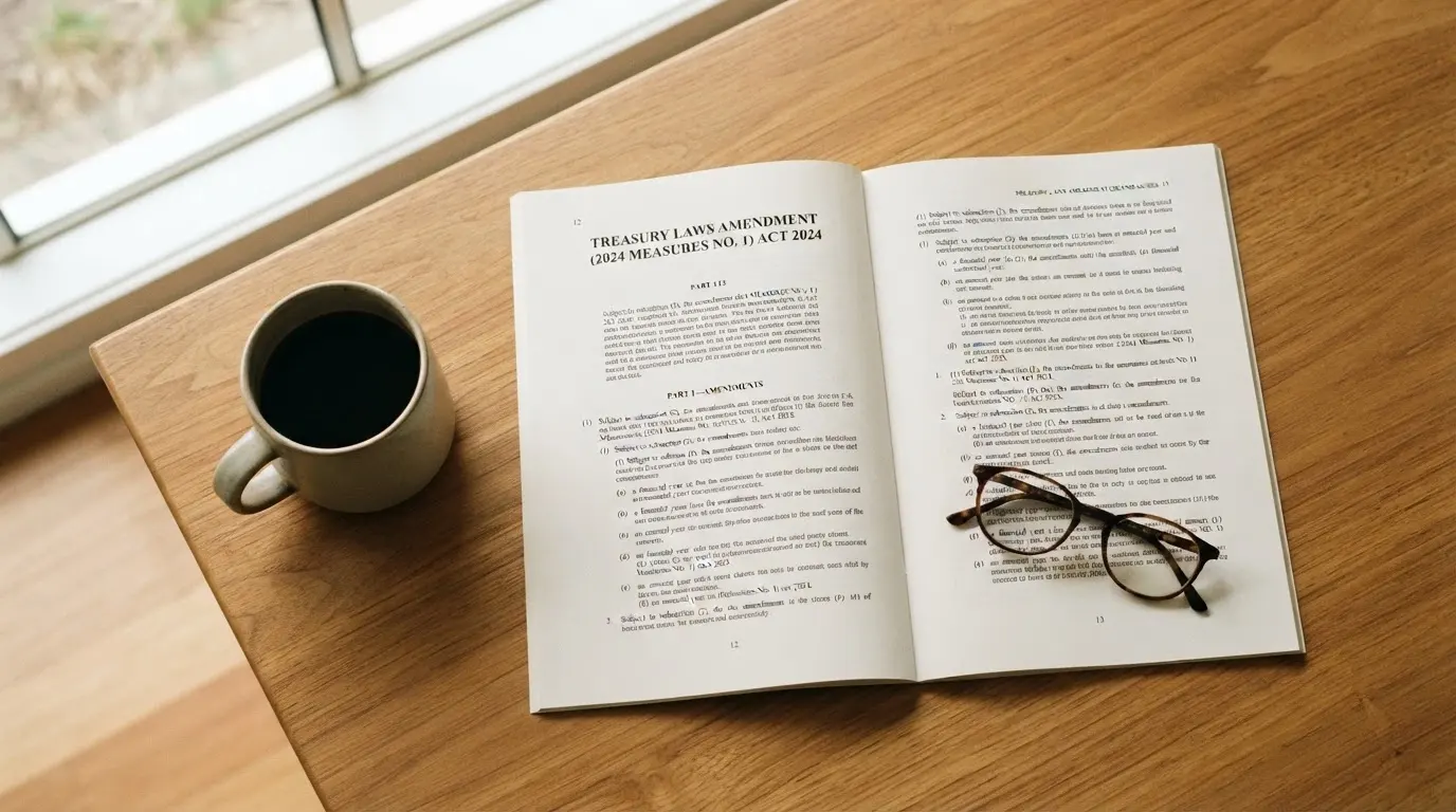 The ACMA logo beside a printed copy of the Interactive Gambling Act 2001 on a desk